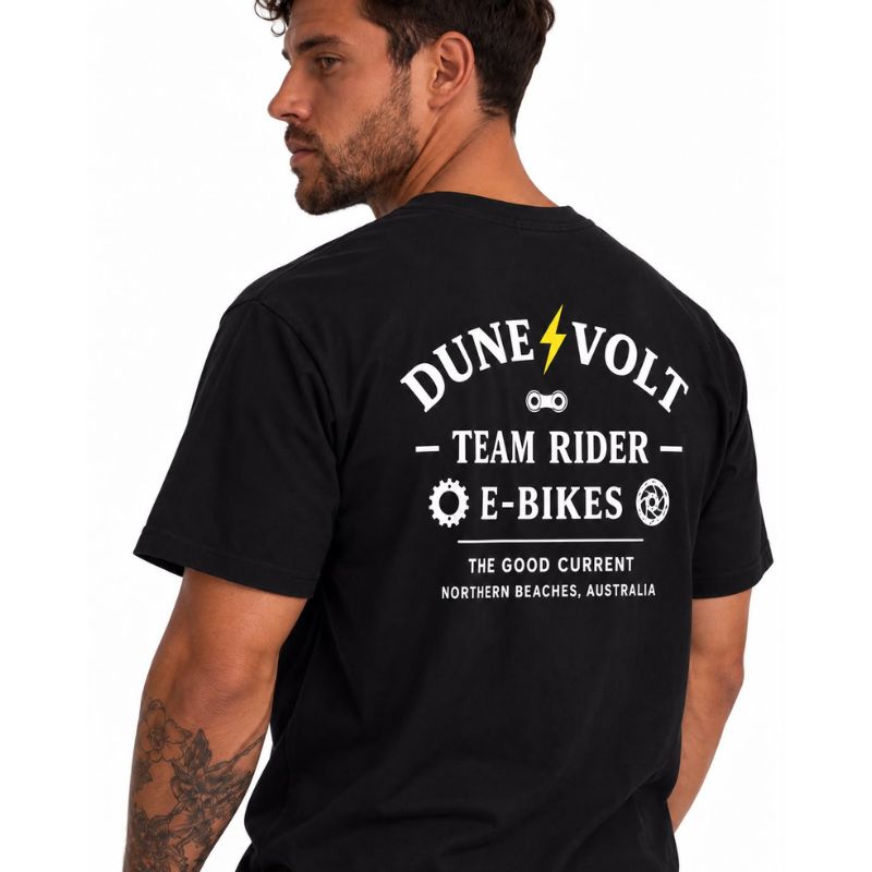 Dune Volt Team Rider Tee – Regular Black