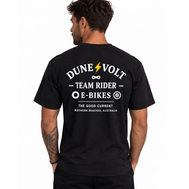 Dune Volt Team Rider Tee – Regular Black
